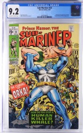 MARVEL COMICS SUB-MARINER #23
