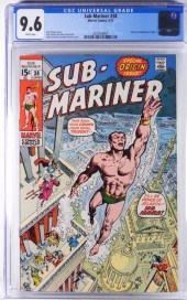 MARVEL COMICS SUB-MARINER #38