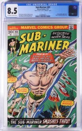 MARVEL COMICS SUB-MARINER #63