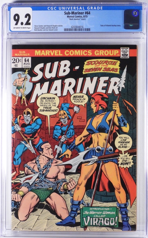 MARVEL COMICS SUB-MARINER #64 CGC