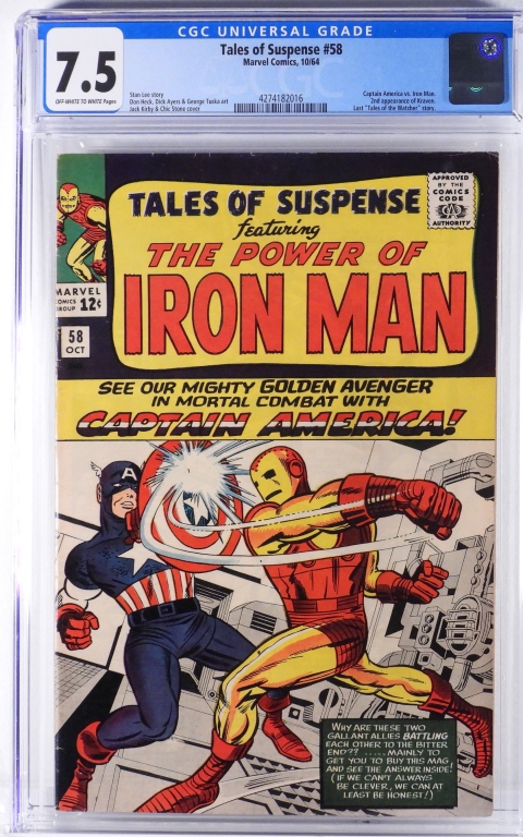 MARVEL COMICS TALES OF SUSPENSE #58