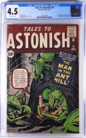 MARVEL COMICS TALES TO ASTONIS
