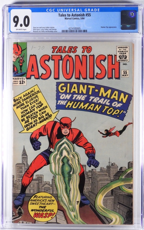 MARVEL COMICS TALES TO ASTONISH #55