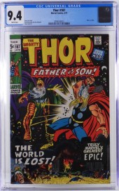 MARVEL COMICS THOR #187 CGC 9.