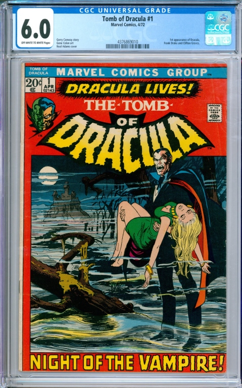 MARVEL COMICS TOMB OF DRACULA #1