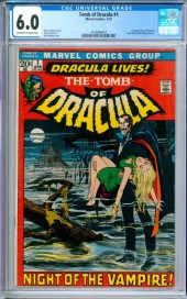MARVEL COMICS TOMB OF DRACULA