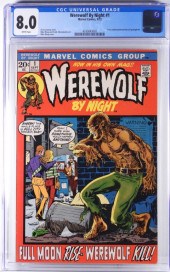 MARVEL COMICS WEREWOLF BY NIGH