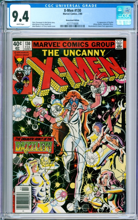 MARVEL COMICS X-MEN #130 CGC 9.4