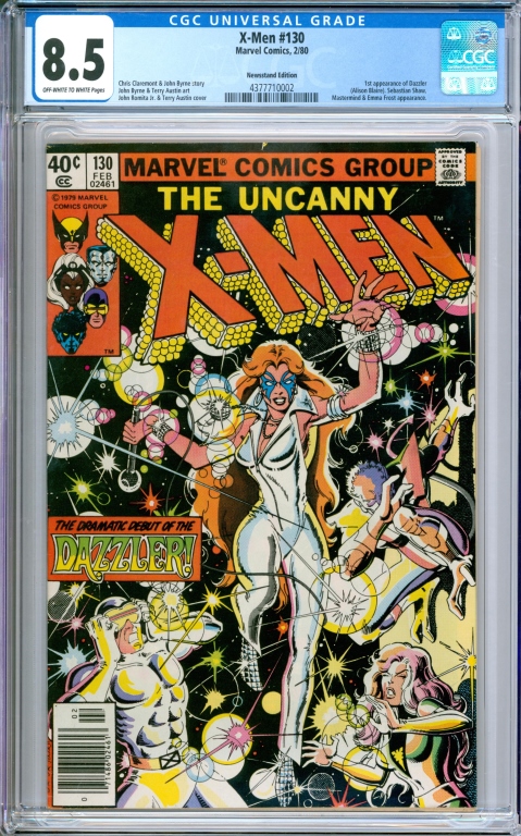 MARVEL COMICS X-MEN #130 CGC 8.5