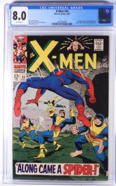 MARVEL COMICS X-MEN #35 CGC 8.