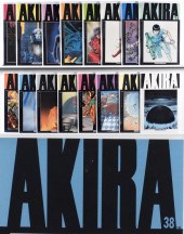 MARVEL EPIC COMICS AKIRA #1-#3