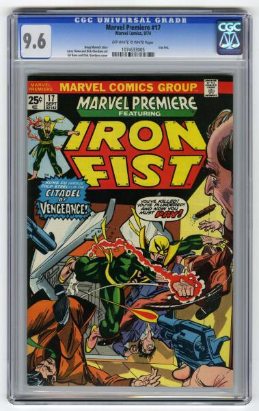 Marvel Premiere #17 CGC 9.6
