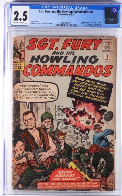 MARVEL SGT FURY & HIS HOWLING