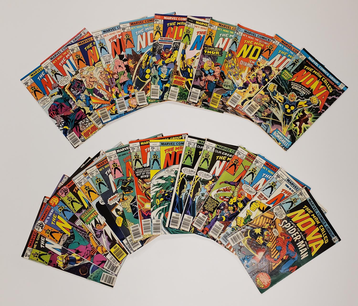 MARVEL THE MAN CALLED NOVA #1-25