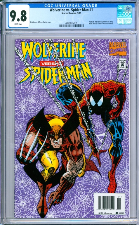 MARVEL WOLVERINE VS. SPIDER-MAN