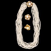Marvella Faux Pearl Strand & E