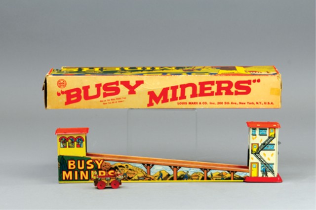 MARX BUSY MINERS Boxed example