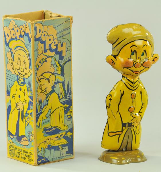 MARX DOPEY WALKER IN ORIGINAL BOX