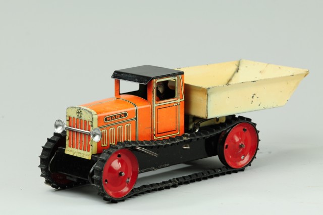 MARX DUMP TRUCK WITH TRACTION TREAD