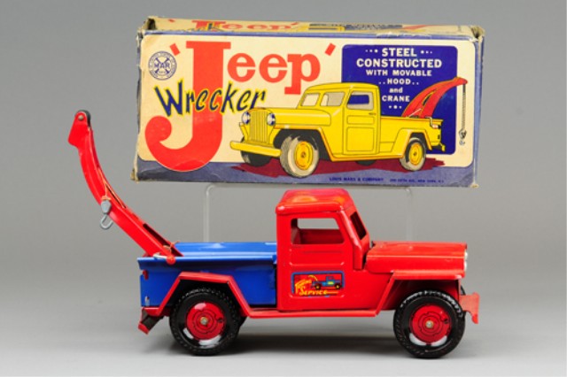 MARX JEEP WRECKER TRUCK Boxed