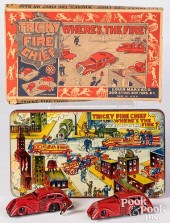 MARX LITHOGRAPHED TIN TRICKY F