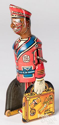MARX LITHOGRAPHED TIN WIND-UP RED