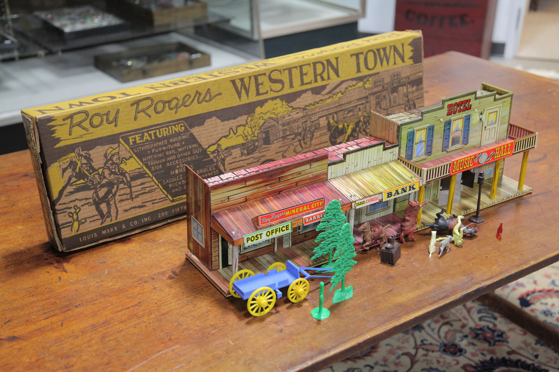 MARX ROY ROGERS WESTERN TOWN. 