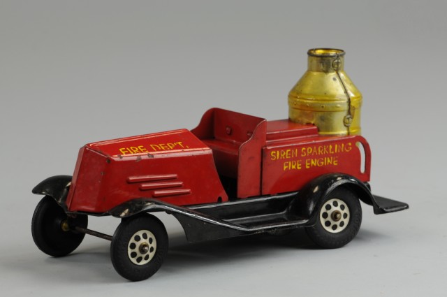 MARX SIREN FIRE ENGINE Pressed
