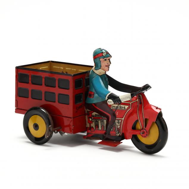 MARX "SPEED BOY 4" BICYCLE DELIVERY