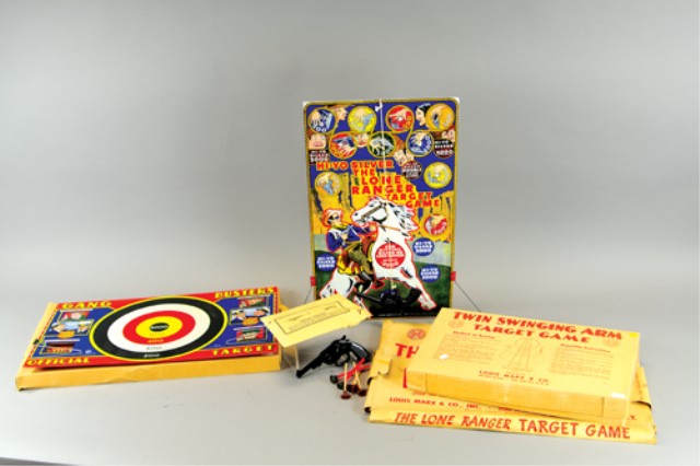MARX TARGET GAMES LOT All