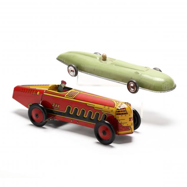 MARX TIN LITHO "GIANT KING" RACER