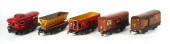 MARX TIN LITHO TOY TRAIN CARSS