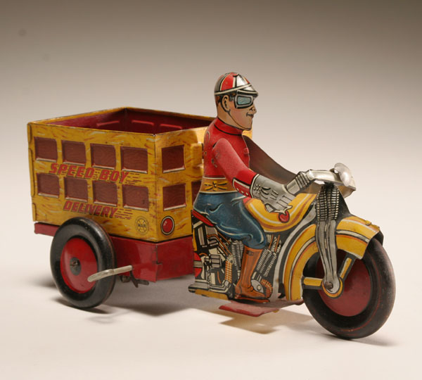 Marx tin litho wind up Speed Boy