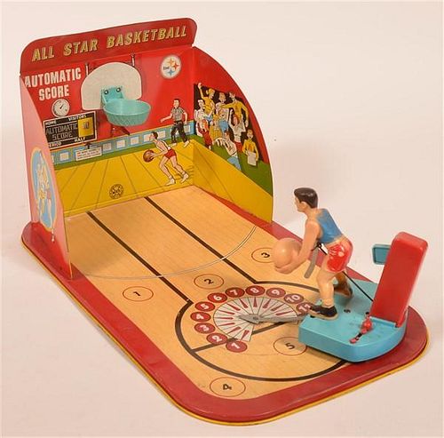 MARX TIN LITHOGRAPH ALL STAR