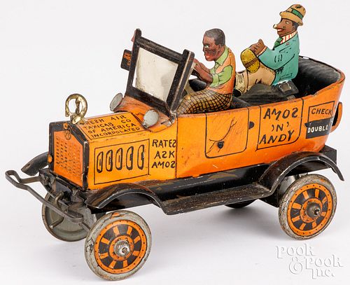 MARX TIN LITHOGRAPH WIND-UP AMOS