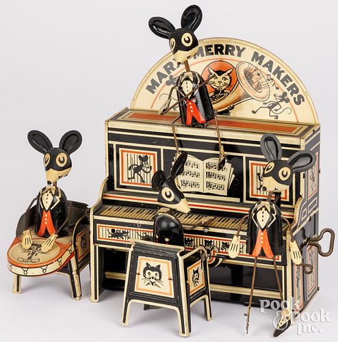 MARX TIN LITHOGRAPH WIND-UP MERRY