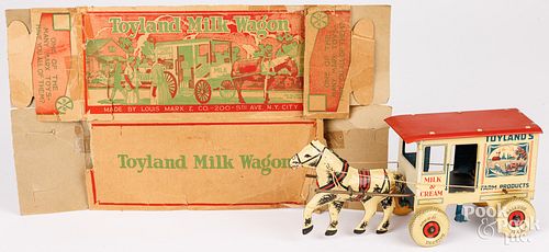 MARX TIN LITHOGRAPH WIND-UP TOYLAND