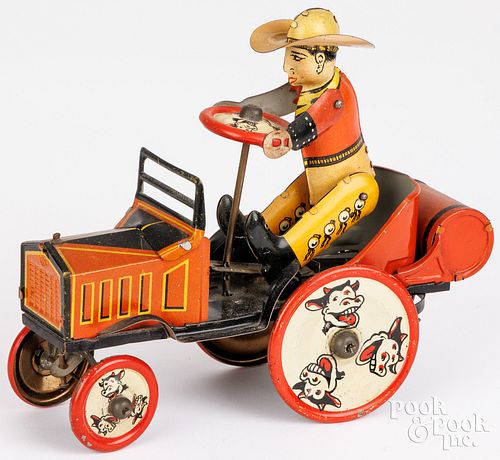 MARX TIN LITHOGRAPH WIND-UP WHOOPIE