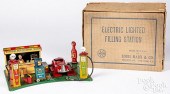 MARX TIN ROADSIDE REST ELECTRI