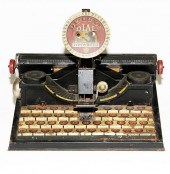 MARX TIN TYPEWRITERA nice exam