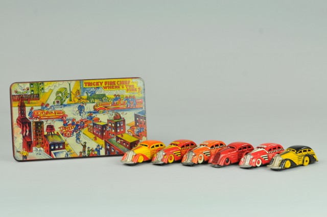 MARX TRICKY FIRE CHIEF BASE WITH