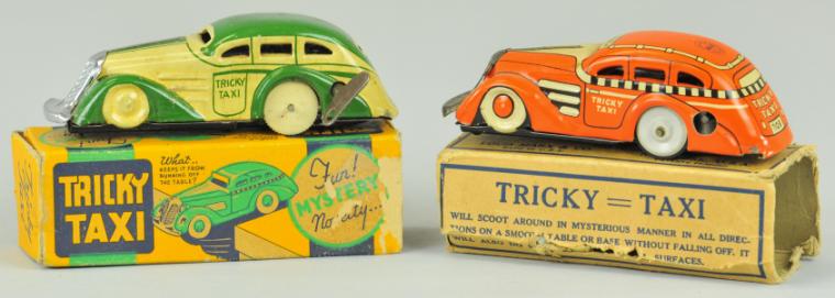 MARX ''TRICKY TAXIS'' WITH ORIGINAL