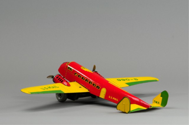 MARX U.S. MAIL PLANE Lithographed