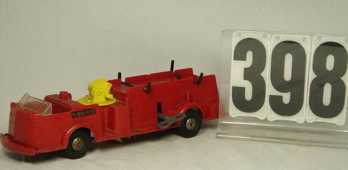 Marx vintage wind up Fire Truck,