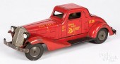 MARX WIND-UP SIREN FIRE CHIEF
