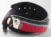 MARY B HETZ BEADED MACAW PARRO