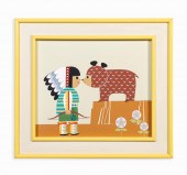 MARY BLAIR FIGURAL & BEAR WALT