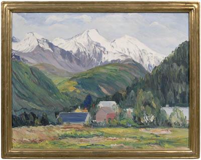 Mary Cable Butler painting