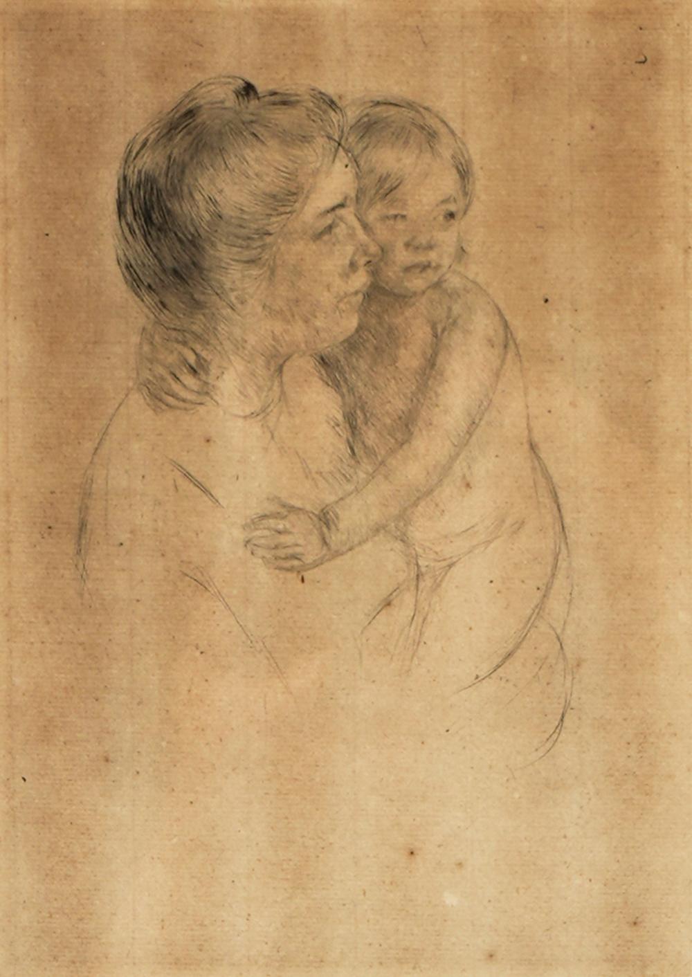 MARY CASSATT (1844 - 1926): ANTOINE