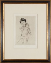 MARY CASSATT (AMERICAN, 1845-1